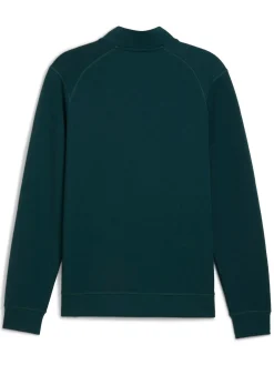 Puma x Reigning Champ CLOUDSPUN Fleece Golf 1/4 Zip - Green Terrain