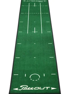 PuttOUT Pro Golf Putting Mat Green
