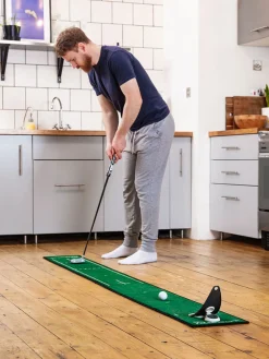 Puttout Slim Putting Mat - Green