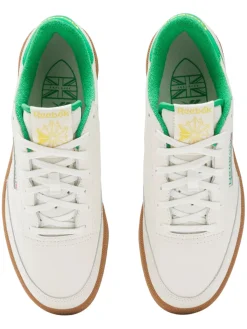 Reebok Club C Golf Shoes - Chalk/Classic Green