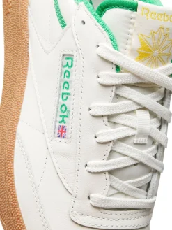 Reebok Club C Golf Shoes - Chalk/Classic Green