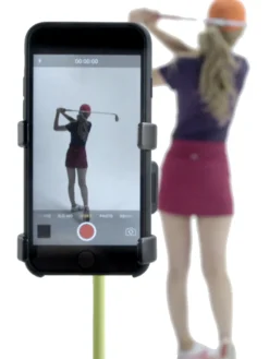 SelfieGOLF Mobile Phone Holder - Black
