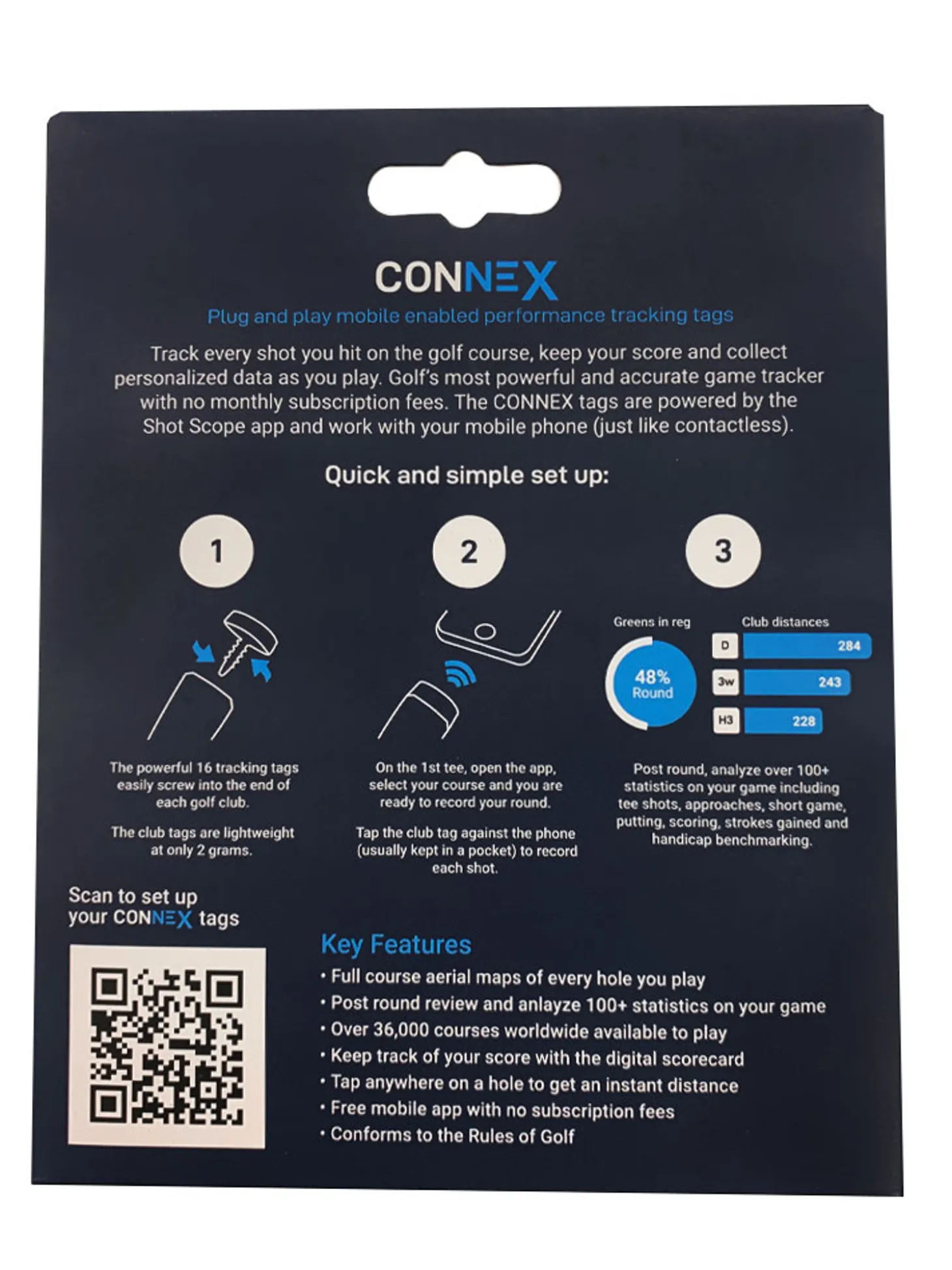 Shot Scope Connex Game Tracking Tags