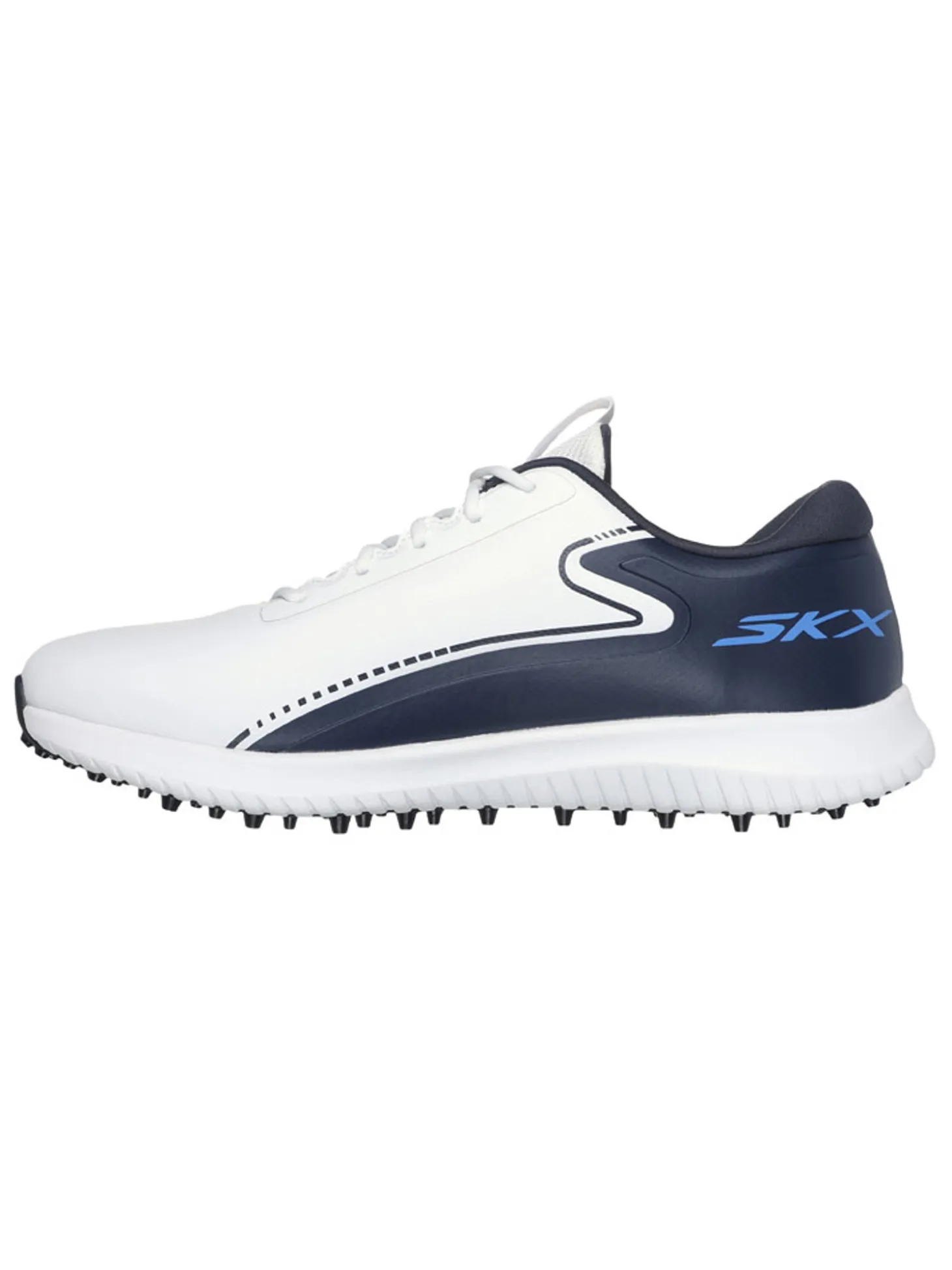 Skechers GO GOLF Max 3 (Extra Wide) Golf Shoes - White/Navy Blue