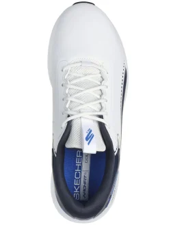 Skechers GO GOLF Max 3 (Extra Wide) Golf Shoes - White/Navy Blue