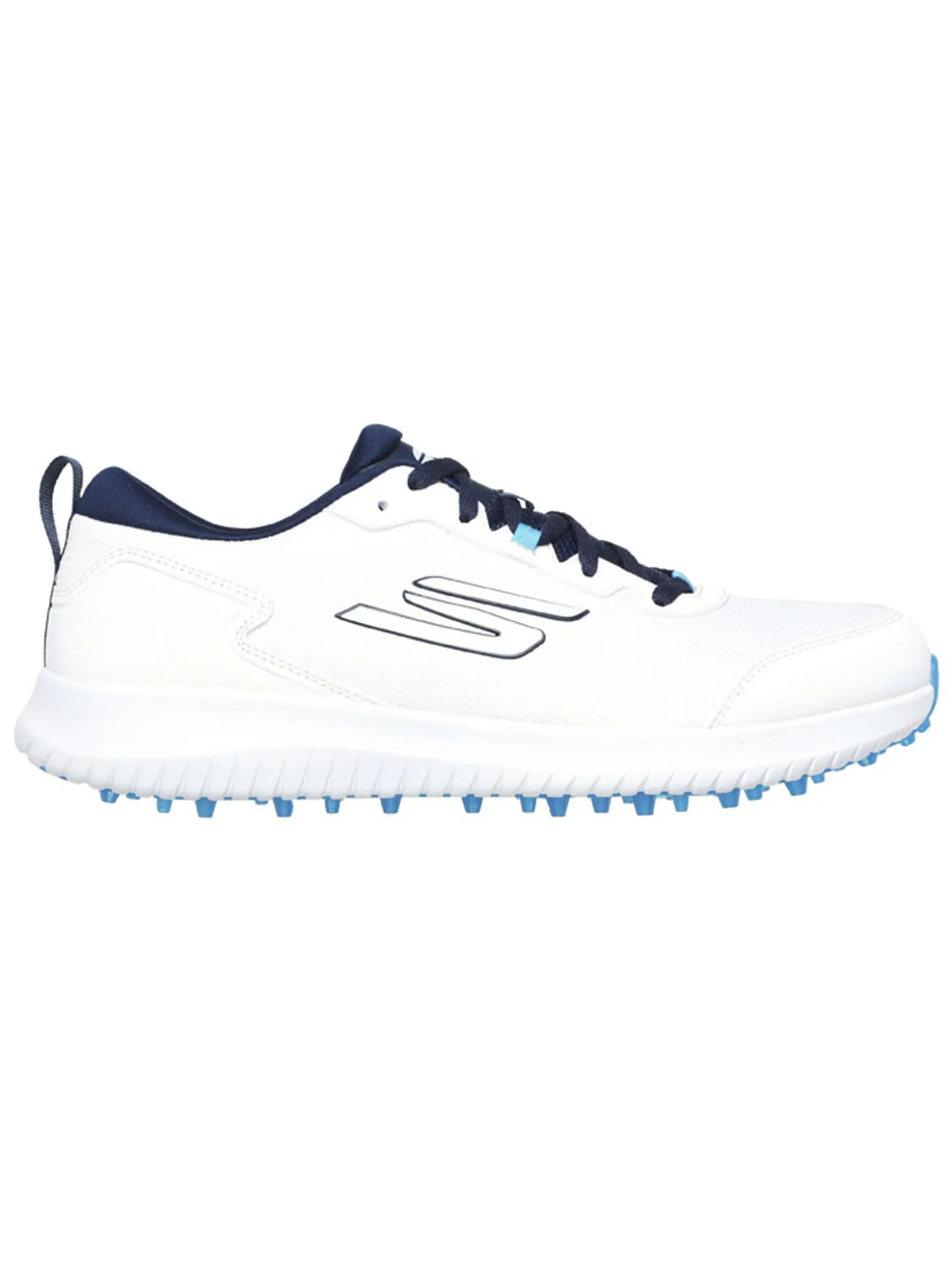 Skechers GO GOLF Max Fairway 4 (Extra Wide) Golf Shoes - White/Navy Blue