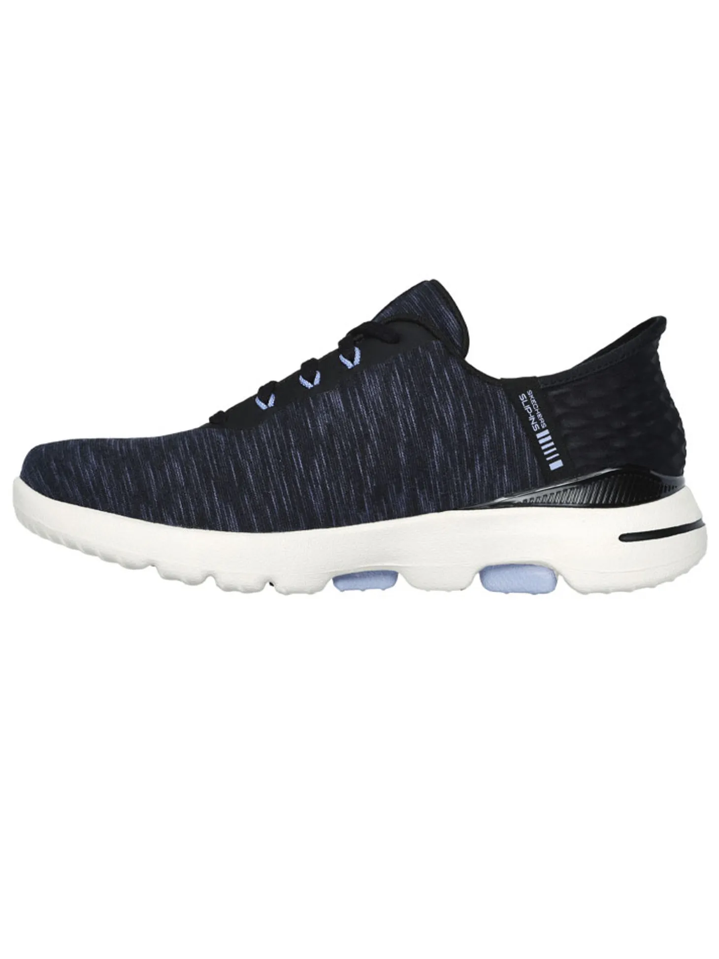 Skechers Women's GO GOLF Walk 5 Slip 'In Golf Shoes - Black/Lavender