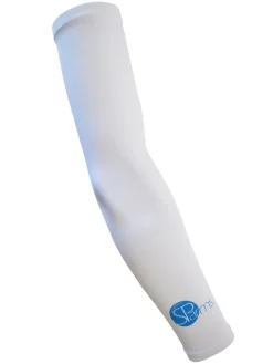 SParms Sun Protection Arm Sleeves - White