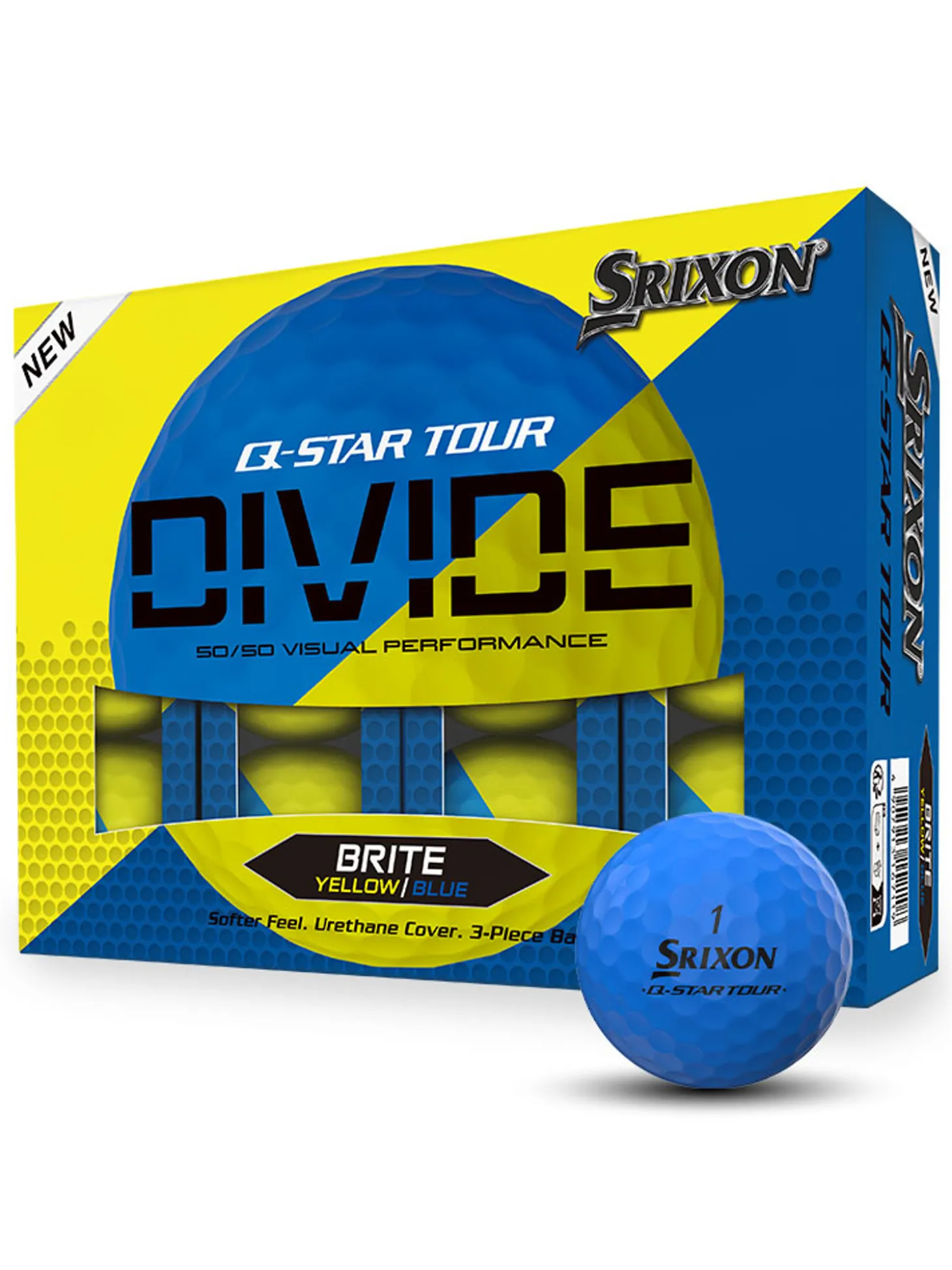 Srixon Q-STAR TOUR DIVIDE 2024 Golf Balls