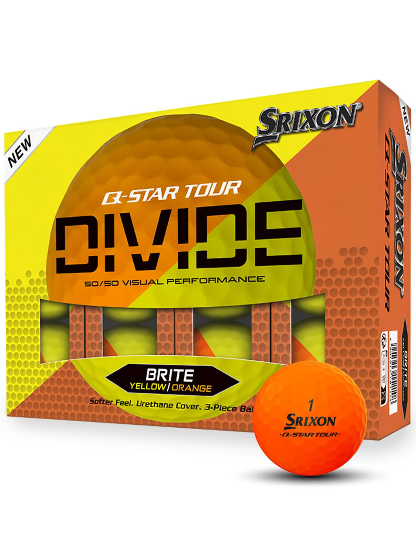 Srixon Q-STAR TOUR DIVIDE 2024 Golf Balls