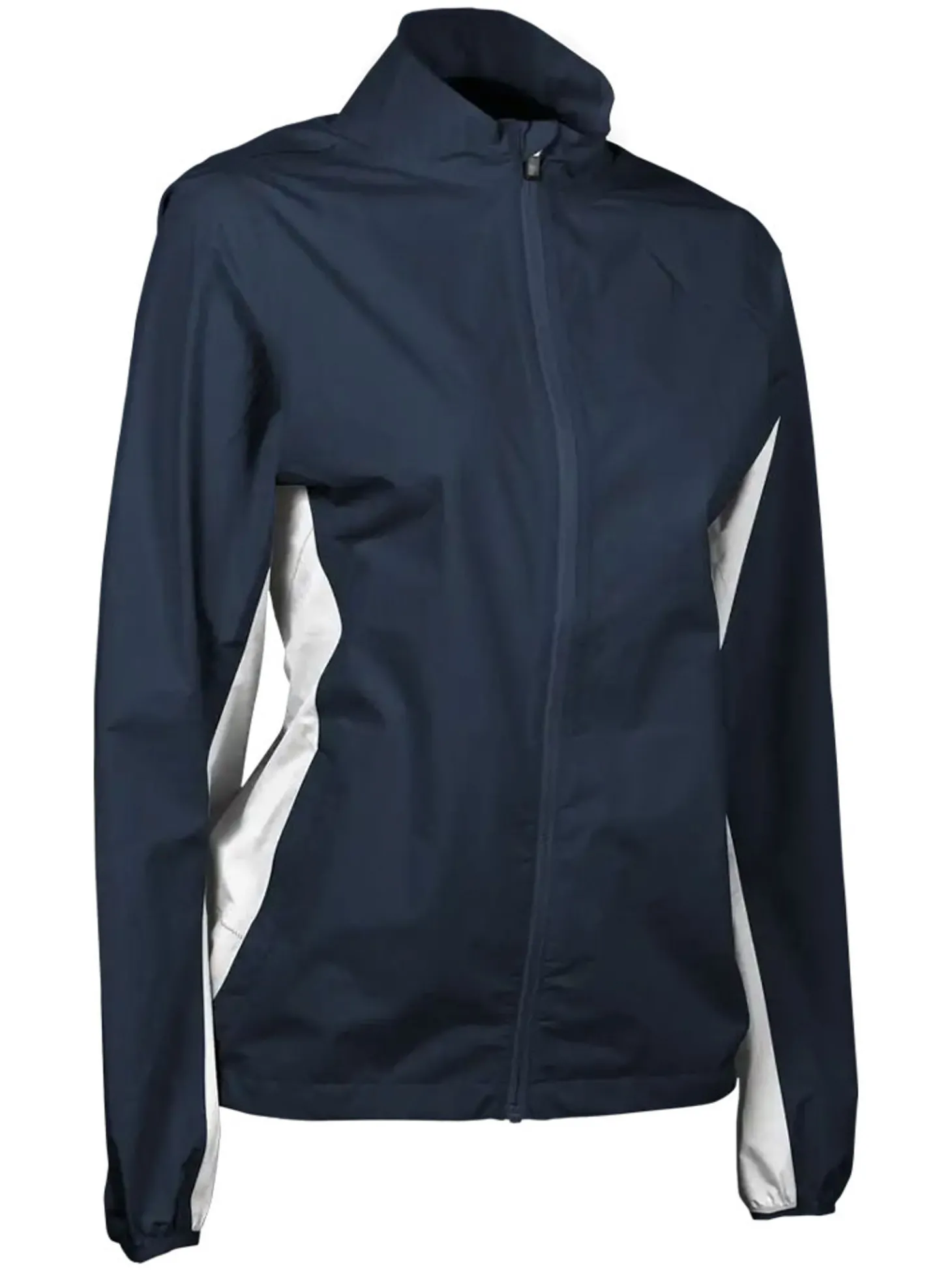 Sun Mountain Women's Monsoon Rain Jacket - Navy/White