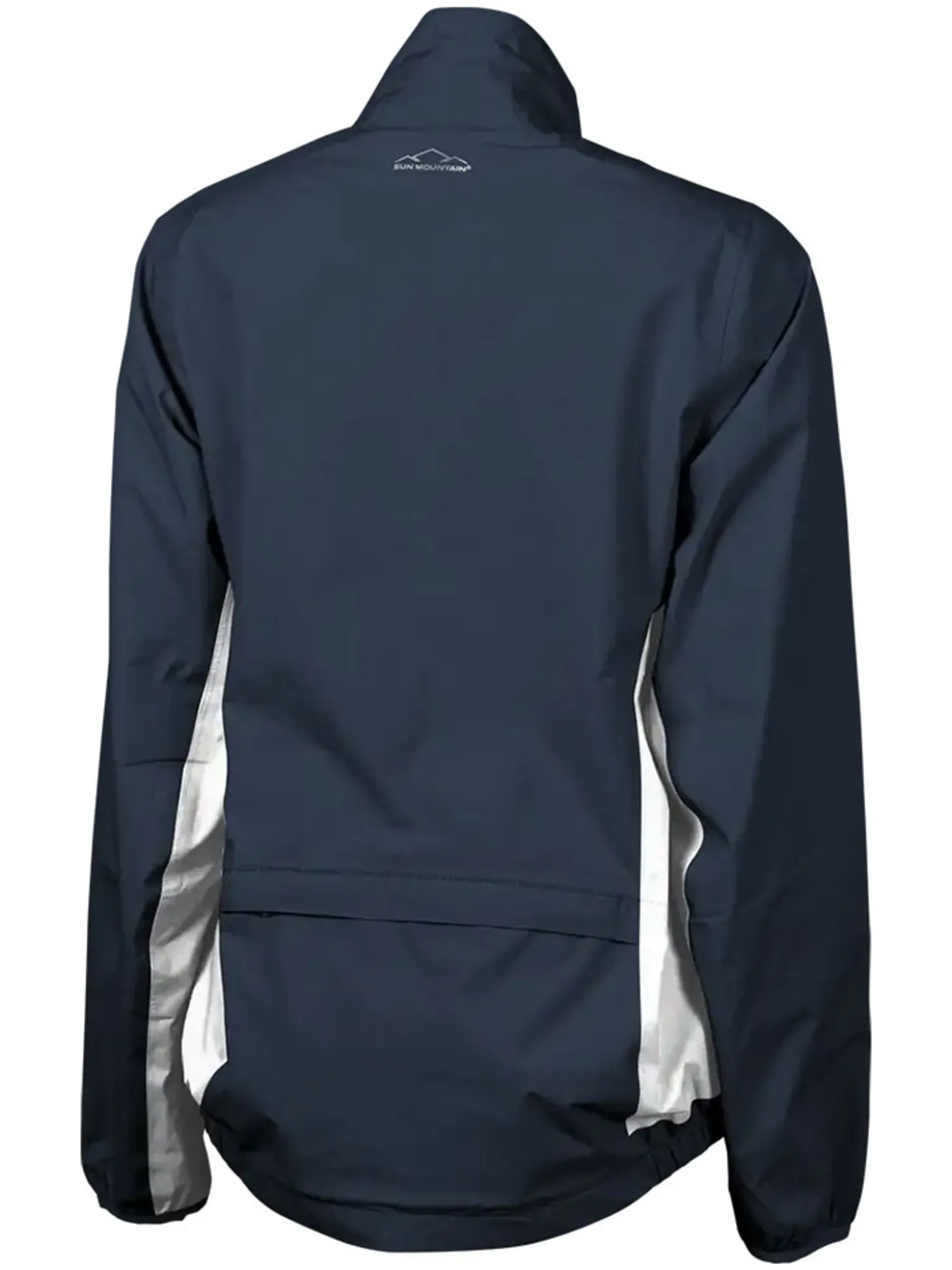 Sun Mountain Women's Monsoon Rain Jacket - Navy/White