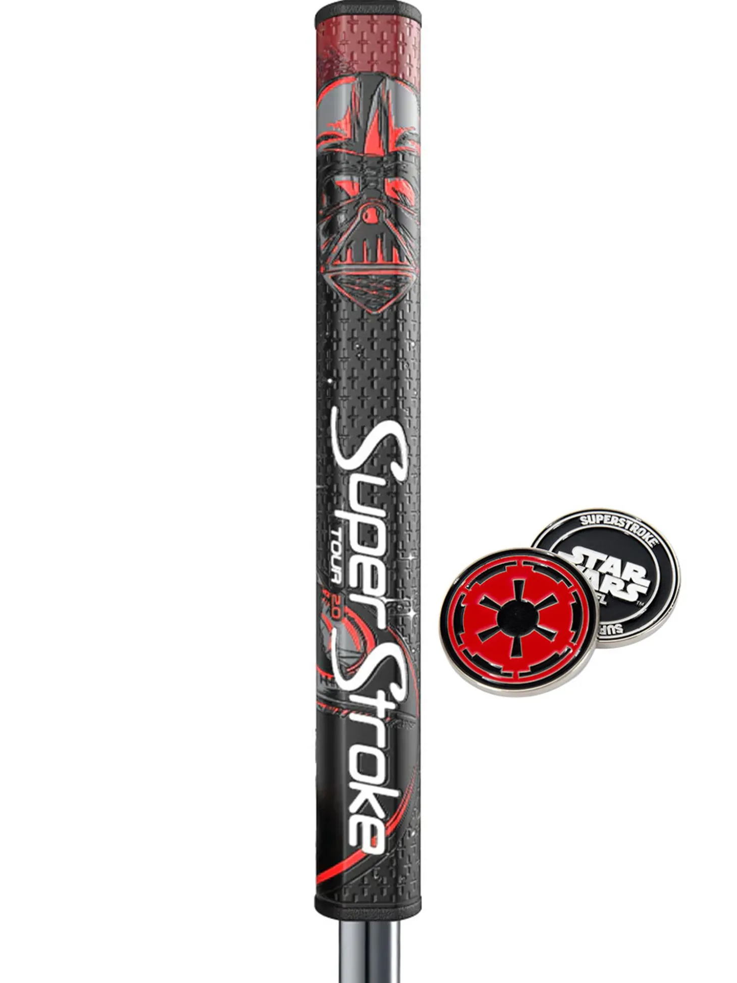 SuperStroke Tour 2.0 Disney Putter Grip & Ball Marker- Darth Vader