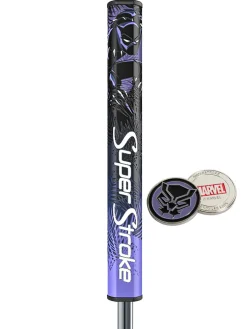 SuperStroke Tour 2.0 Marvel Putter Grip & Ball Marker- Black Panther