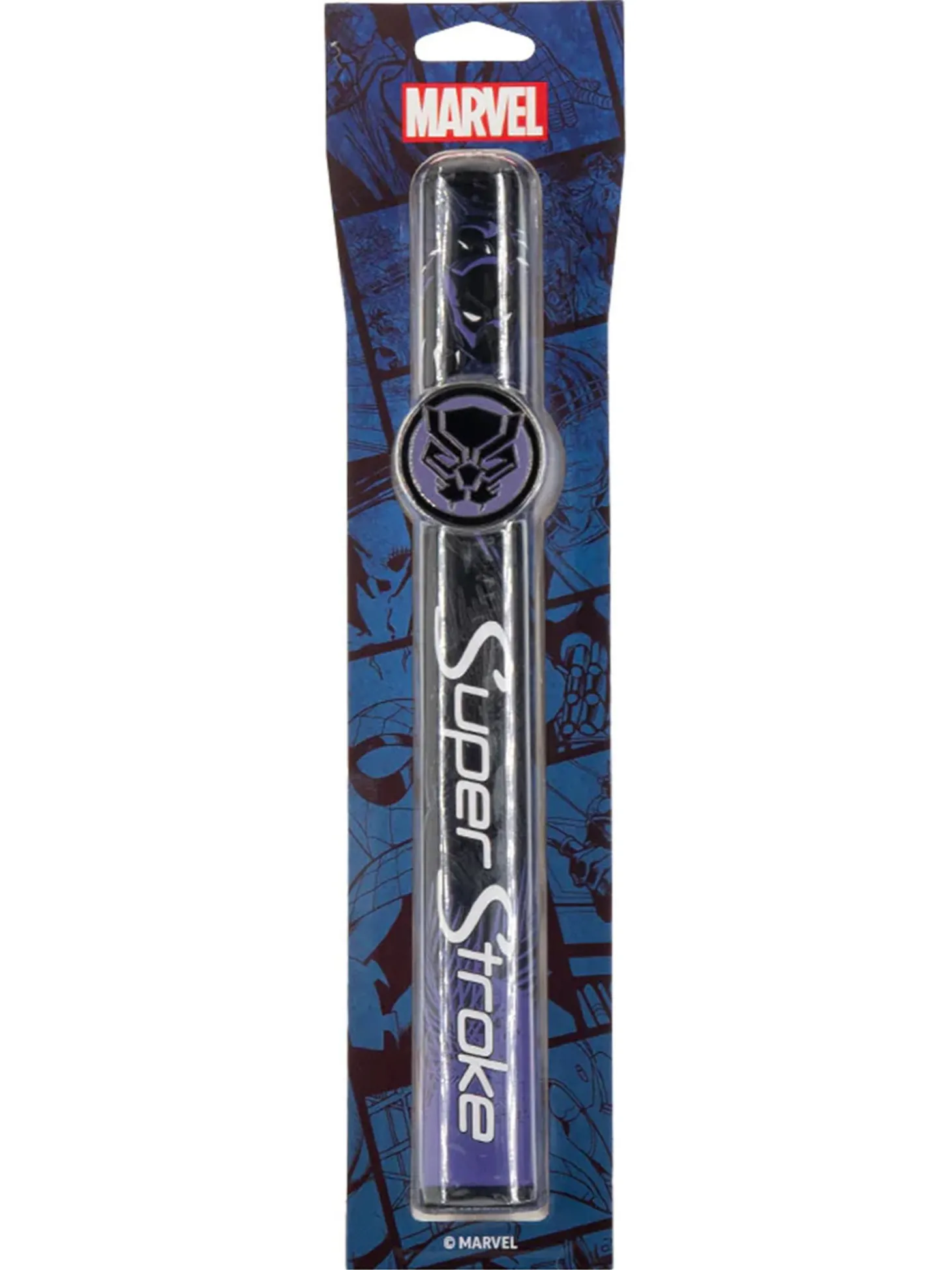 SuperStroke Tour 2.0 Marvel Putter Grip & Ball Marker- Black Panther