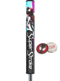 SuperStroke Tour 2.0 Marvel Putter Grip & Ball Marker- Miles Morales