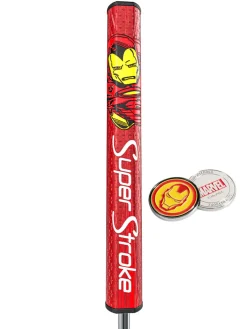 SuperStroke Tour 2.0 Marvel Putter Grip & Ball Marker - Iron Man