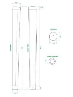 Sweet Rollz Putter Grip - Shaka