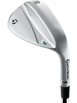 TaylorMade Milled Grind 4 Wedge - Satin RAW Chrome