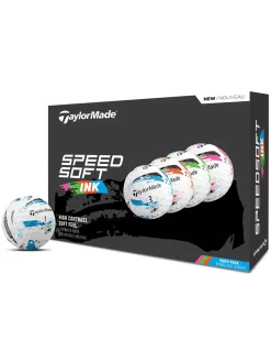 TaylorMade SpeedSoft Ink Golf Balls