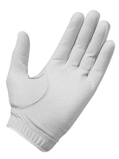 TaylorMade Stratus Junior Golf Glove - White