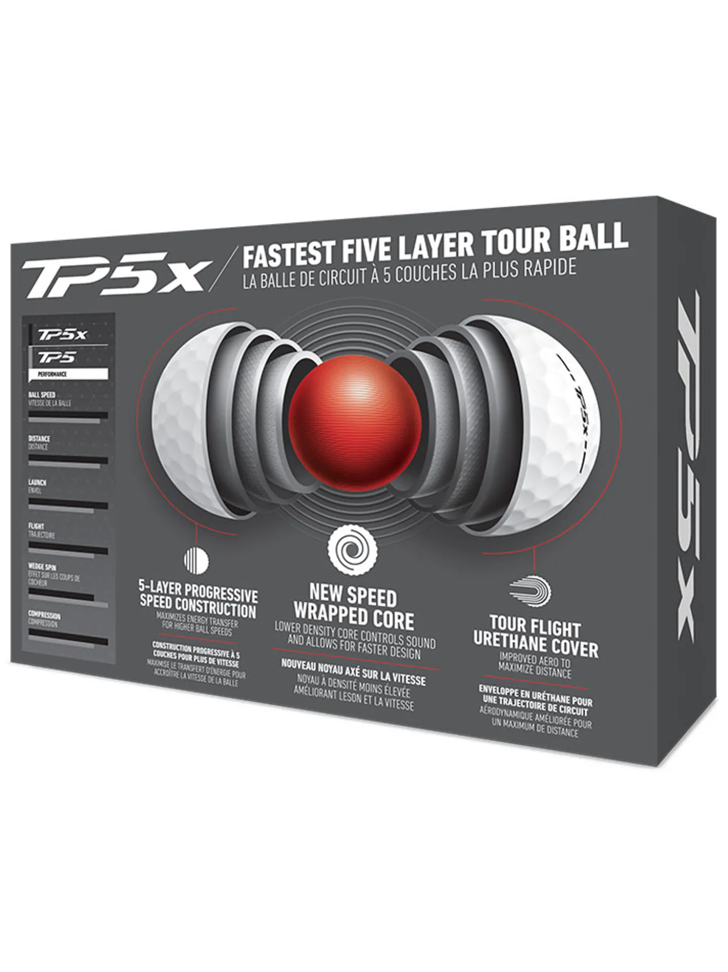 TaylorMade TP5x Golf Balls
