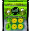 Tee Claw Tee Holder & Training Aid 4 Pack - Yellow/Green