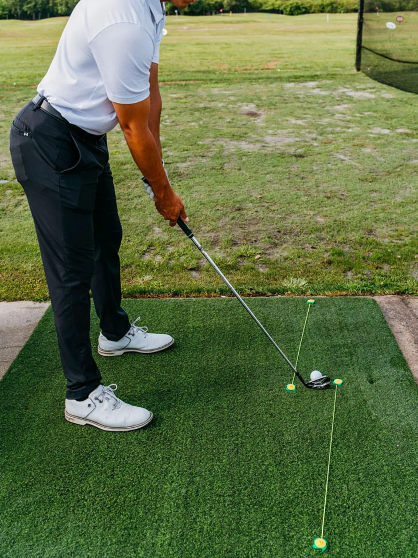 Tee Claw Tee Holder & Training Aid 4 Pack - Yellow/Green