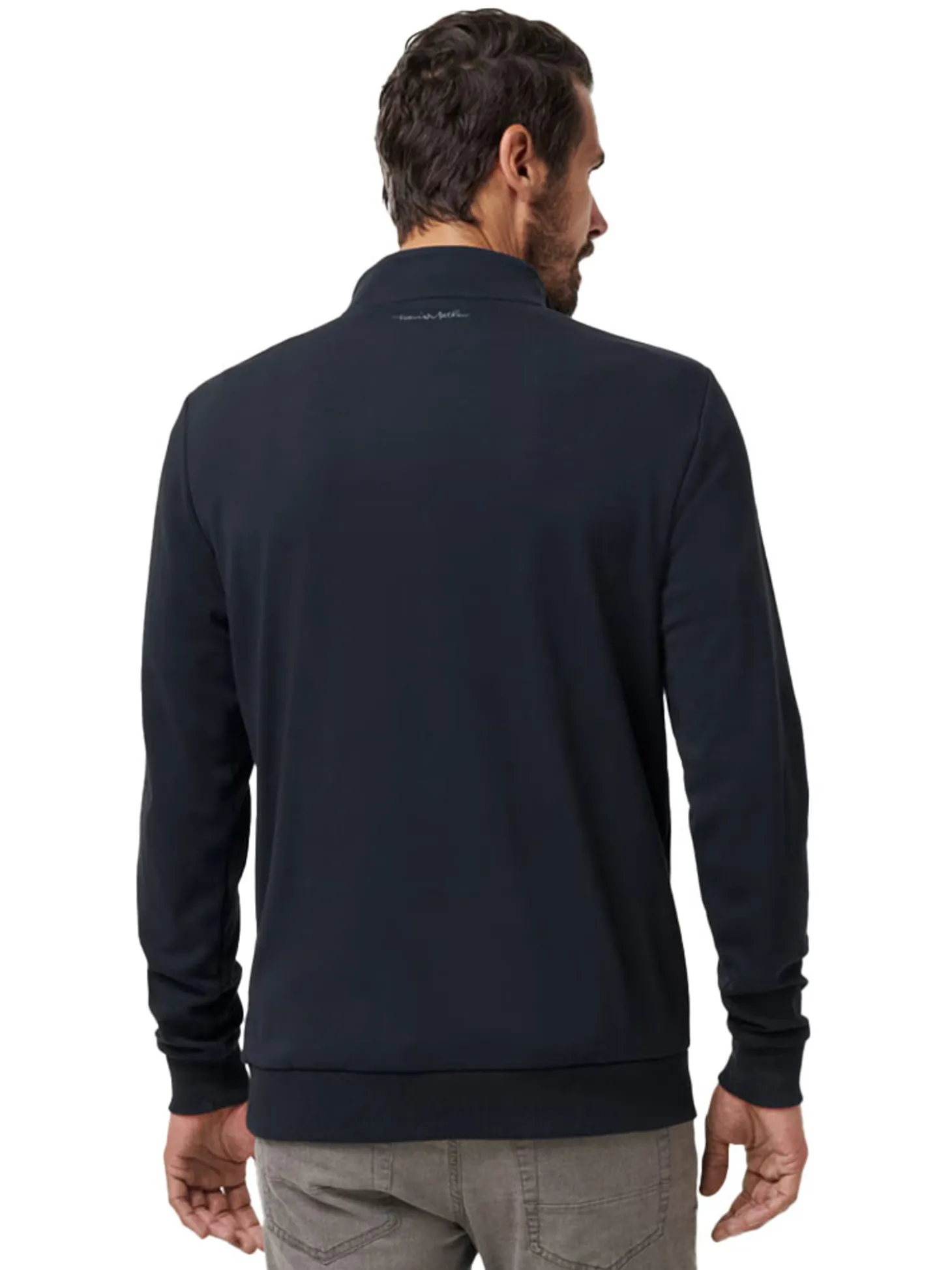 TravisMathew Cloud Quarter Zip 2.0 - Black