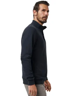 TravisMathew Cloud Quarter Zip 2.0 - Black