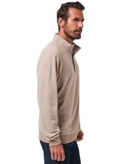 TravisMathew Cloud Quarter Zip 2.0 - Portabella