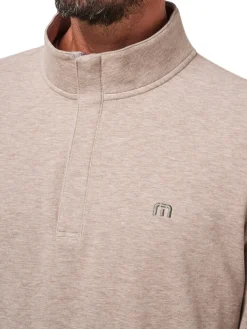 TravisMathew Cloud Quarter Zip 2.0 - Portabella