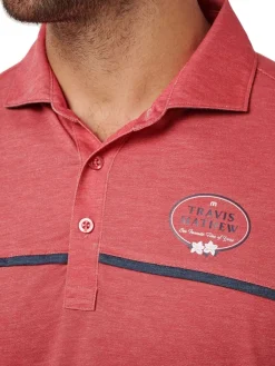 TravisMathew Featherweight OFTY Polo - Heather Azalea