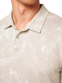 TravisMathew Featherweight Sun Polo - Moonbeam
