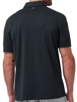 TravisMathew Flight Plan Polo - Black