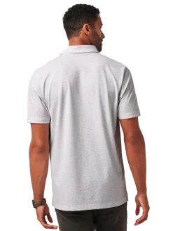 TravisMathew Free Passage Polo - White