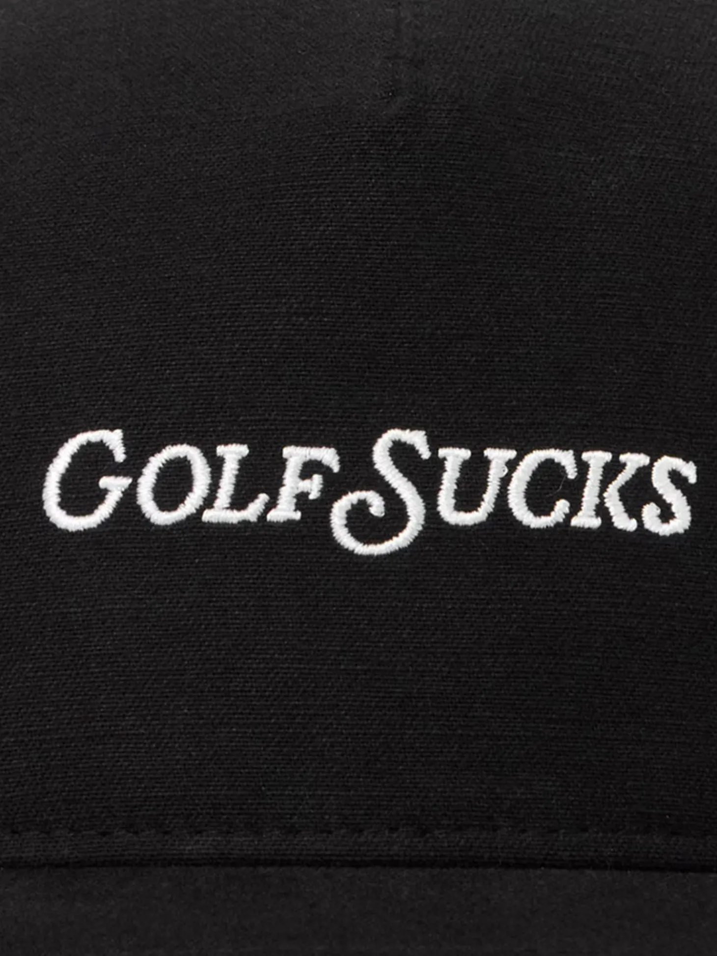 TravisMathew Golf Sucks Cap - Black