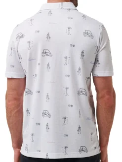 TravisMathew Lost City Polo - White