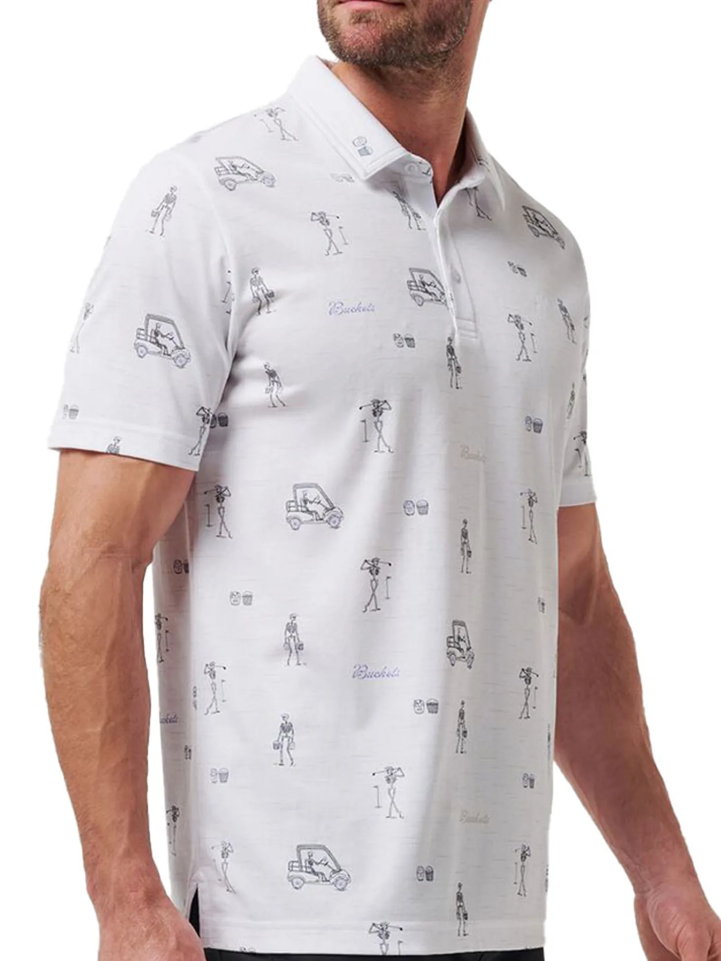 TravisMathew Lost City Polo - White
