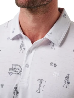 TravisMathew Lost City Polo - White