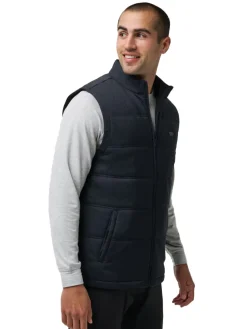 TravisMathew Palisades Puffer Vest - Black