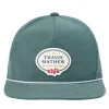 TravisMathew Patron Badge Cap - Silver Pine