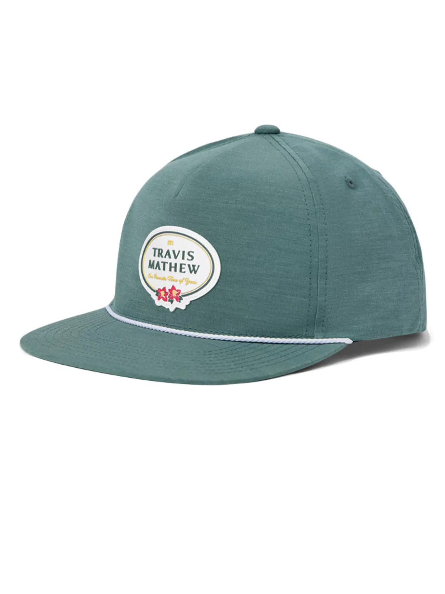 TravisMathew Patron Badge Cap - Silver Pine