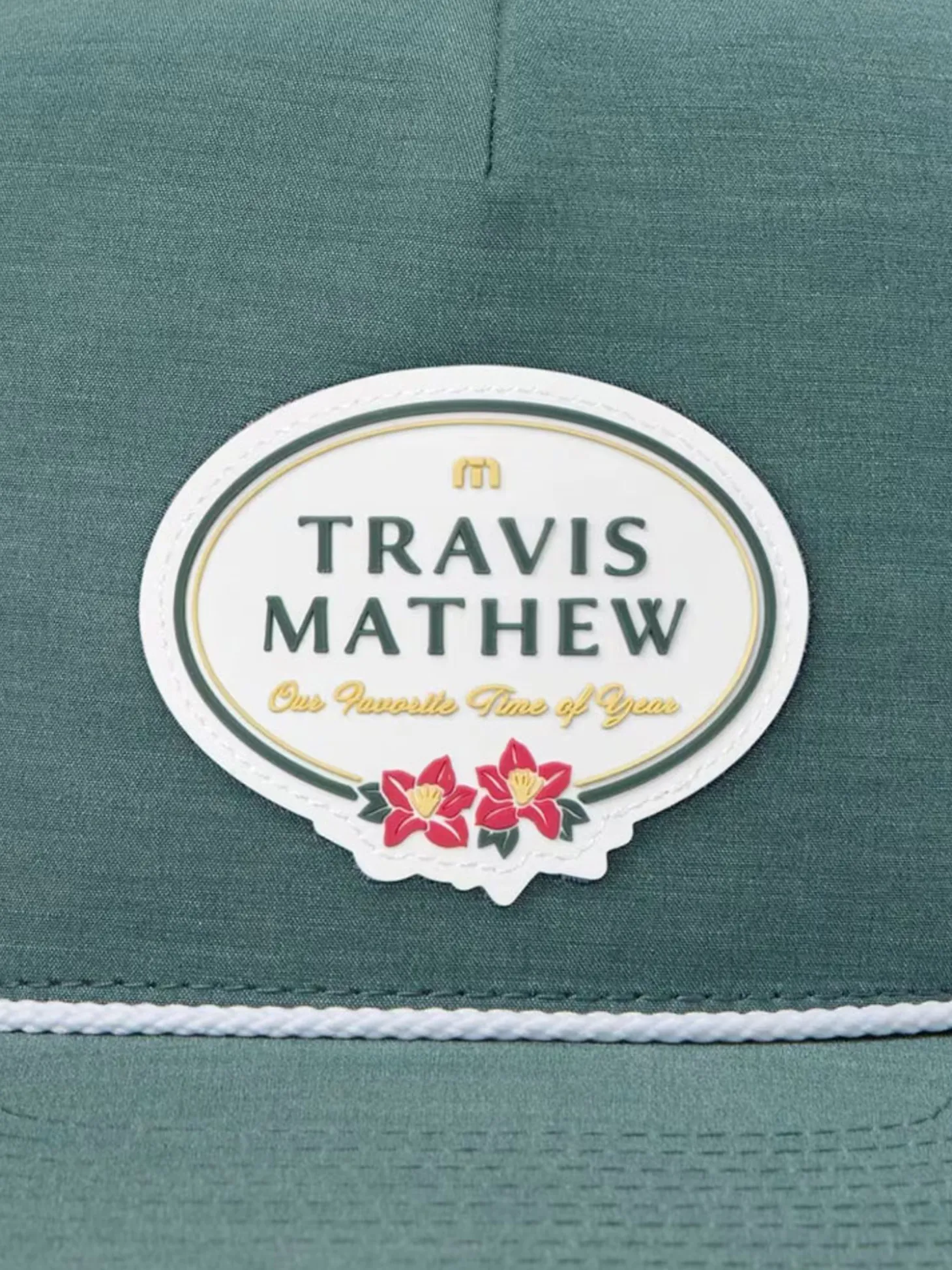 TravisMathew Patron Badge Cap - Silver Pine