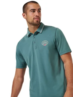 TravisMathew Patron Parade Polo - Silver Pine