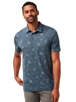 TravisMathew Quick Trip Polo - Mood Indigo/Vintage Indigo