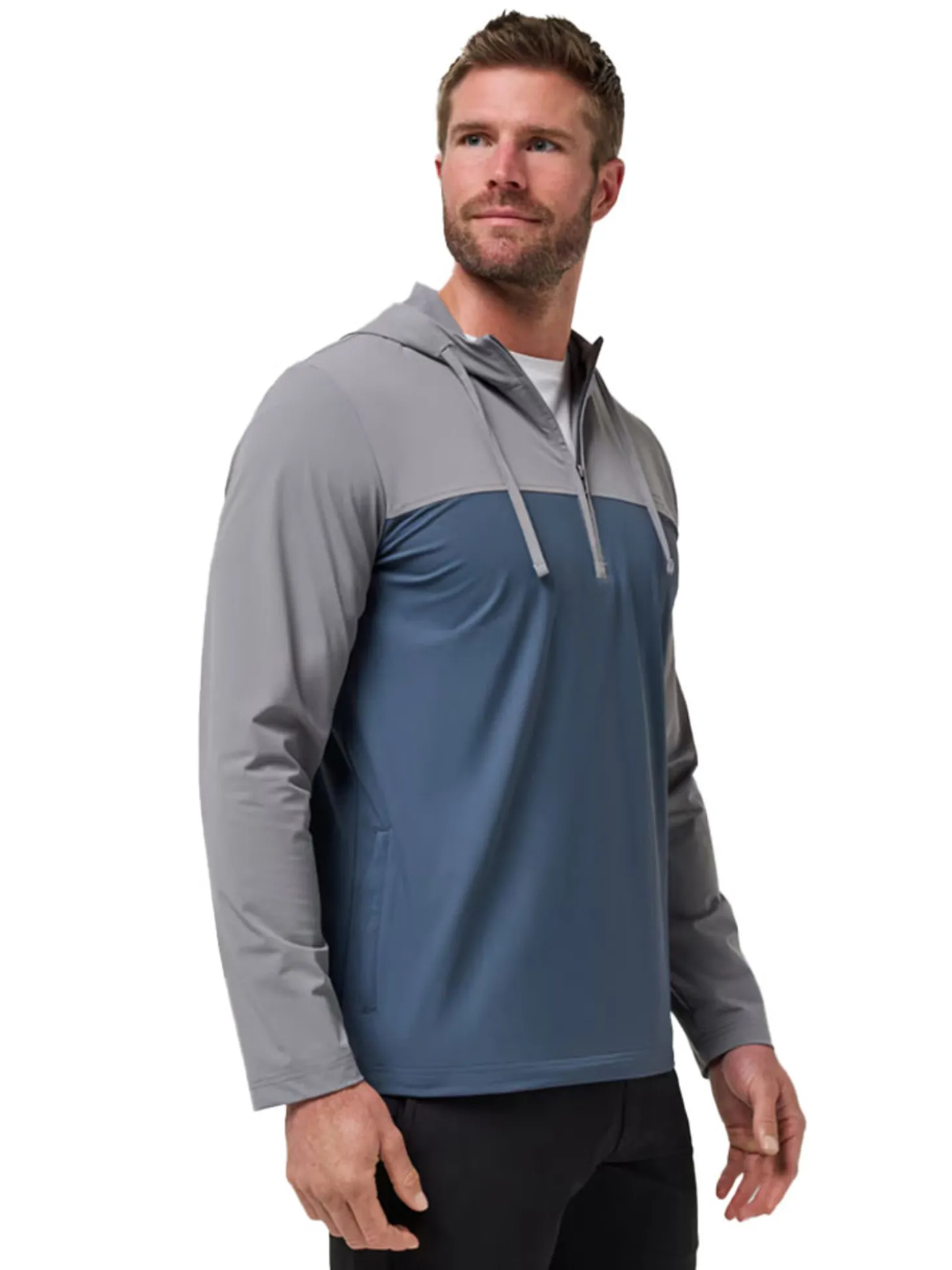 TravisMathew Rail Transport Hooded Jacket - Quiet Shade