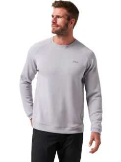 TravisMathew Return Trip Crew Neck - Sleet