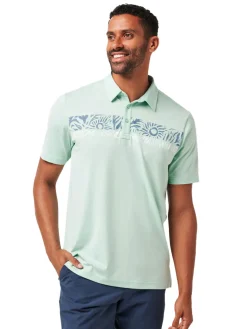 TravisMathew Salt Rock Polo - Eggshell Blue
