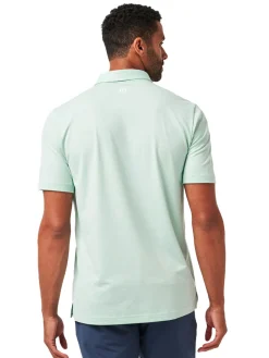 TravisMathew Salt Rock Polo - Eggshell Blue